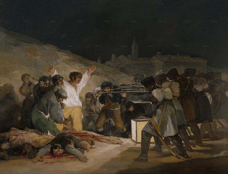 Francisco Goya The Third of May 1808 oil painting image
